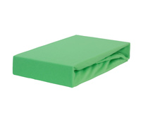 Prześcieradło jersey z gumką jaskrawo zielone 60x120