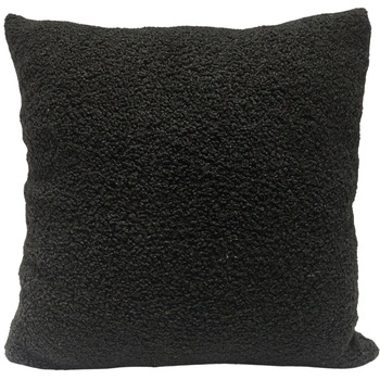 Poszewka Boucle Bukle Baranek czarna 50x50