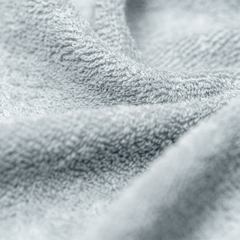 Prześcieradło frotte z gumką popielowe 140x200
