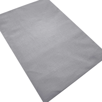 Prześcieradło bawełniane bez gumki Ciemnoszare 160x200
